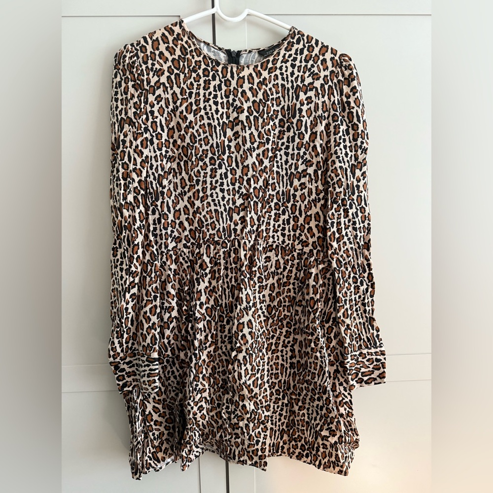 Zara Animal Print Dress